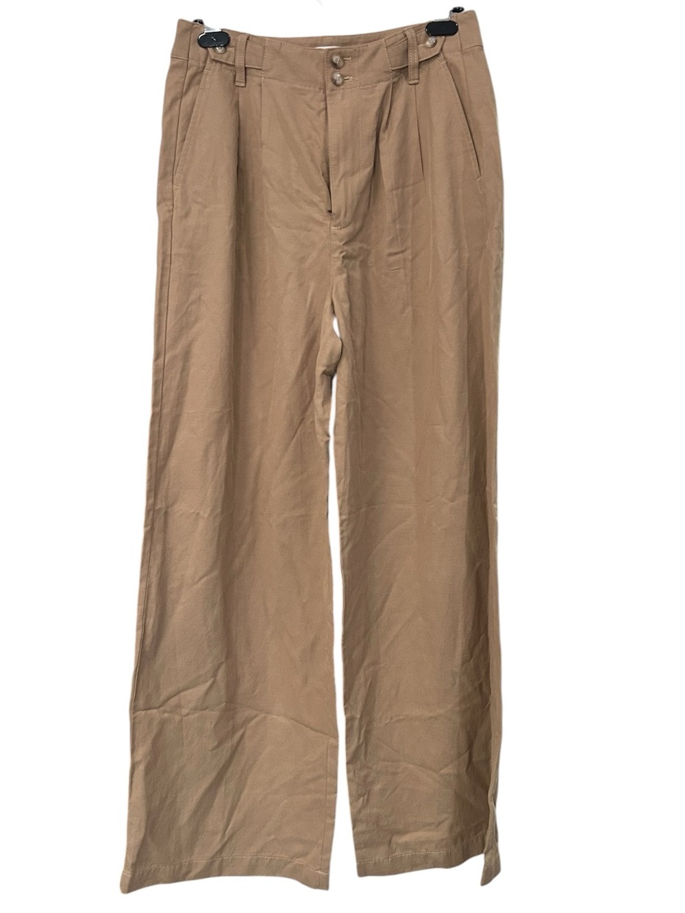 Madewell Harlow Wide Leg Pant High Rise Size 4 In Khaki Style NG521 NWOT - Picture 5 of 13